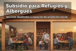 Subsidio para Refugios y Albergues: recursos destinados a espacios de protección social.